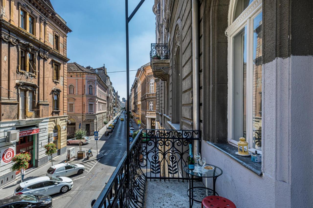 Luxury Art Deco Flat / Big Balcony Lägenhet Budapest Exteriör bild